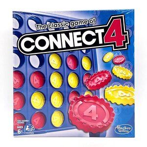 Hasbro Connect 4 Classic 2 Player Strategy Game Ages 6+ NEW Made In USA 2020